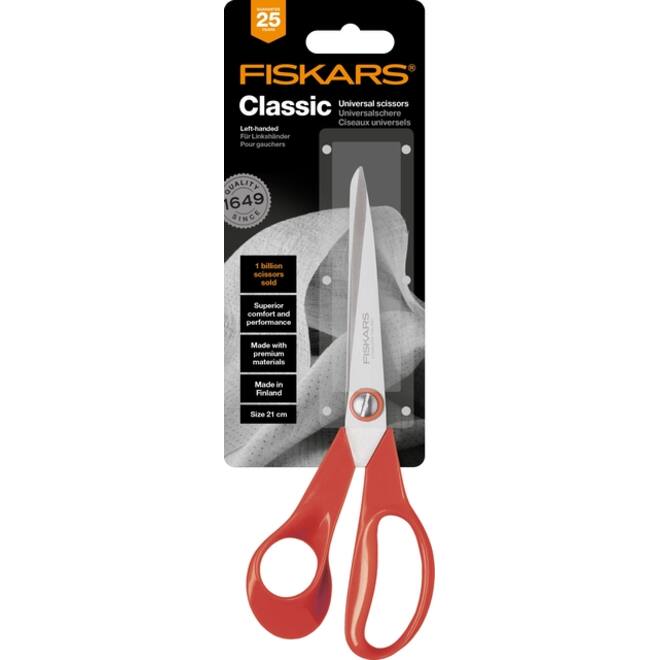 Schaar Fiskars 210mm universeel linkshandig