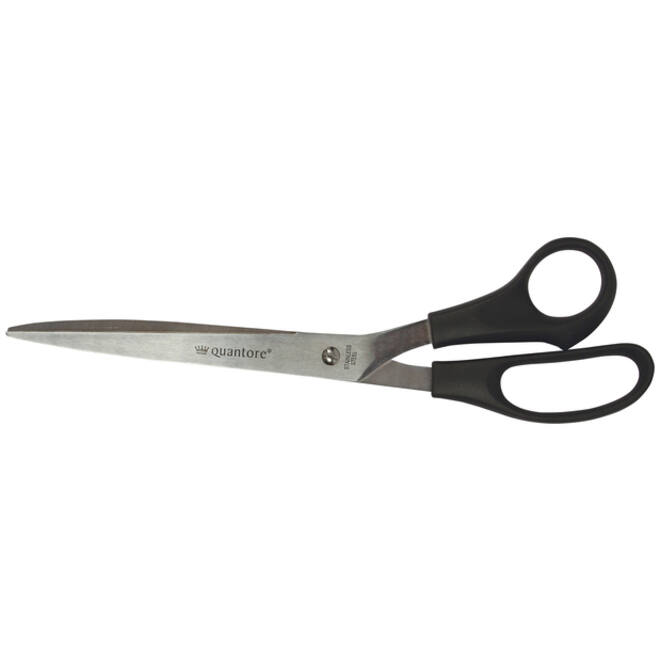 Schaar Quantore 250mm +plastic handvat zwart