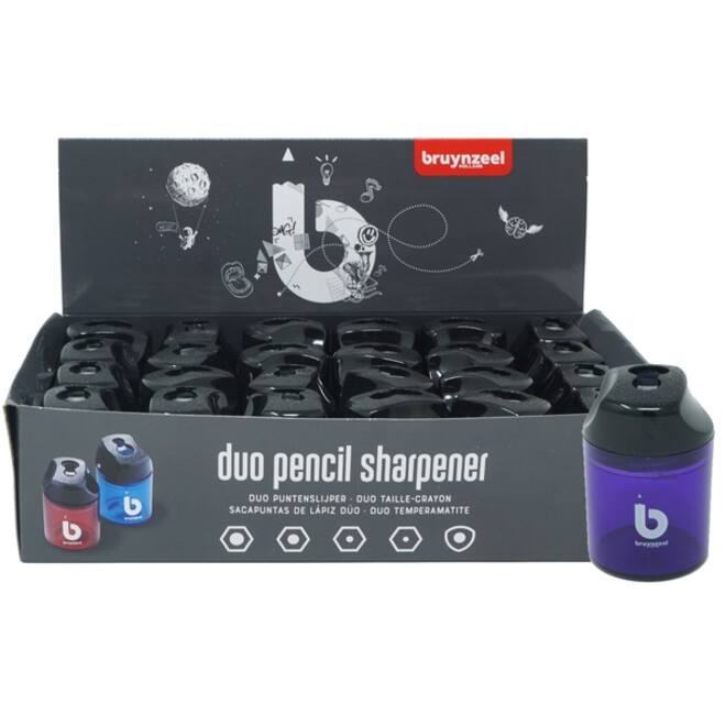 Puntenslijper Bruynzeel Teens tonmodel duo