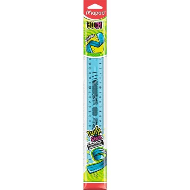 Liniaal Maped Twist 'n Flex 30cm assorti