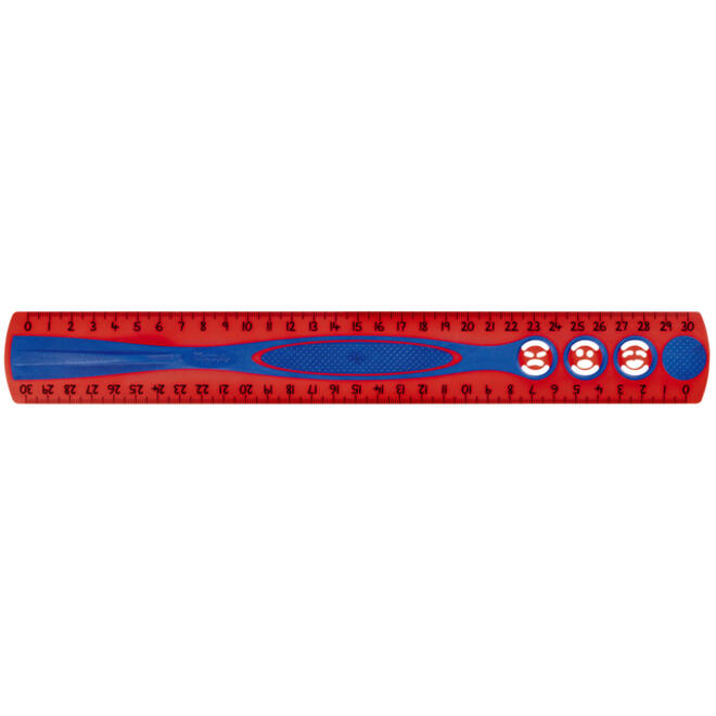 Liniaal Maped Kidy'grip 30cm assorti