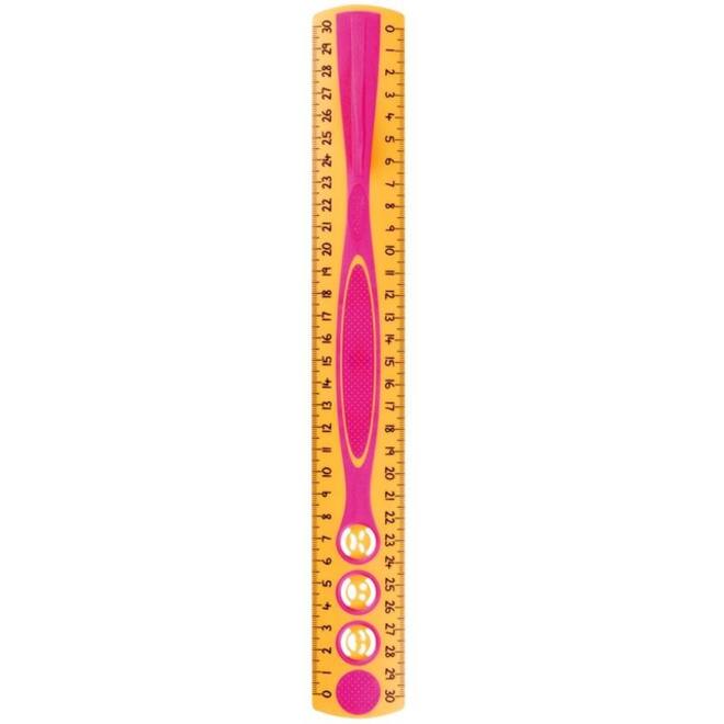Liniaal Maped Kidy'grip 30cm assorti