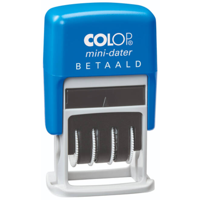Woord-datumstempel Colop S160B betaald