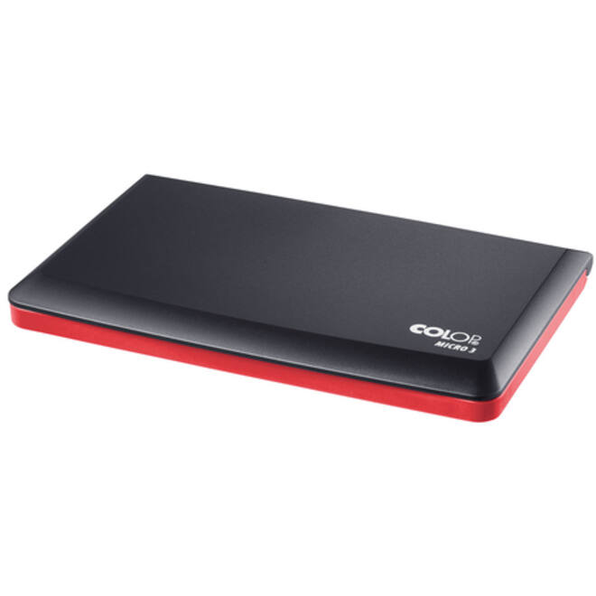 Stempelkussen Colop micro 3 16x9cm rood