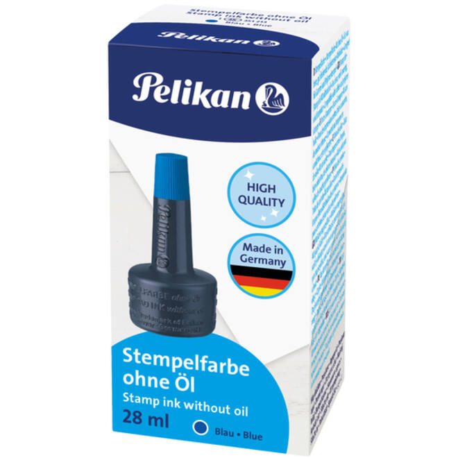 Stempelinkt Pelikan flacon 28ml blauw