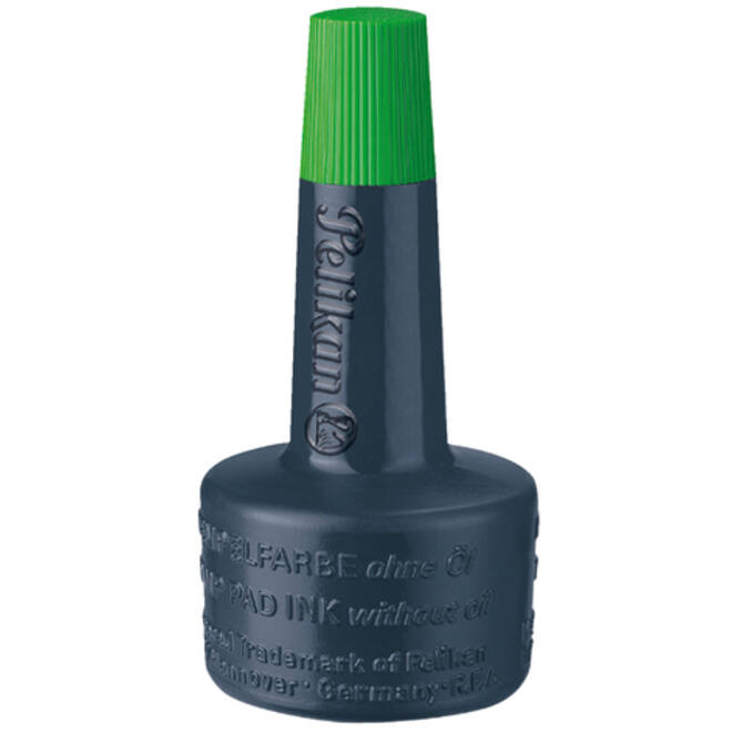 Stempelinkt Pelikan flacon 28ml groen