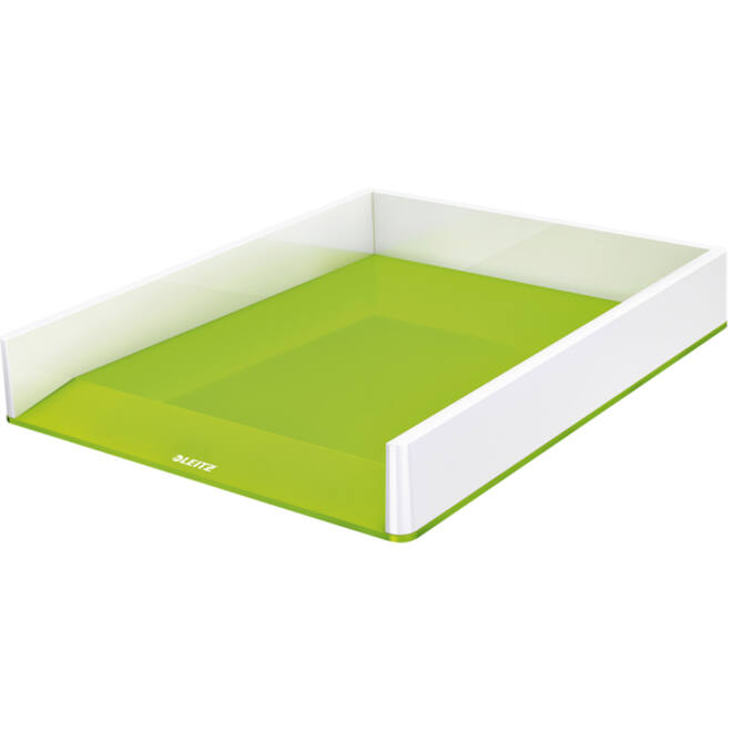 Brievenbak Leitz WOW A4 wit/groen