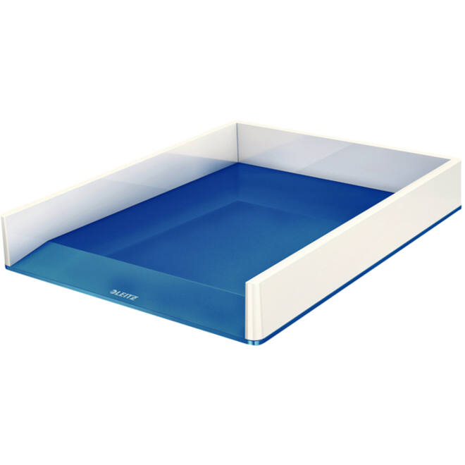 Brievenbak Leitz WOW wit/blauw
