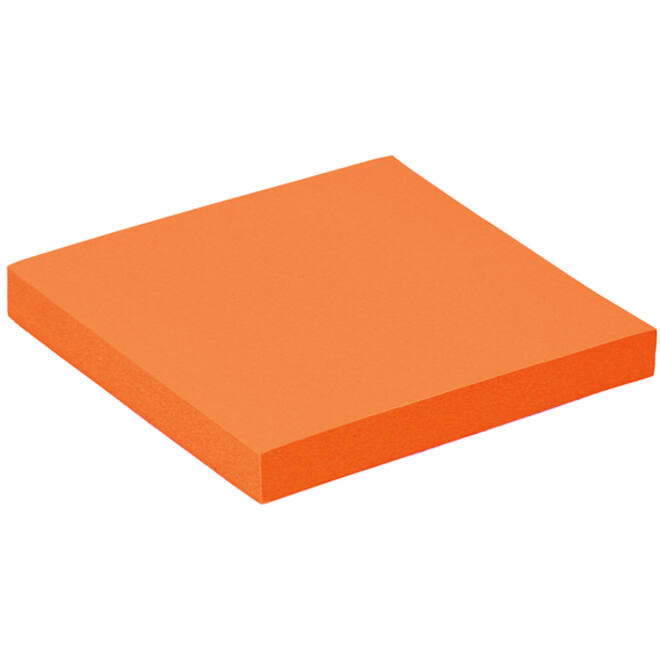 Memoblok Quantore 76x76mm neon oranje