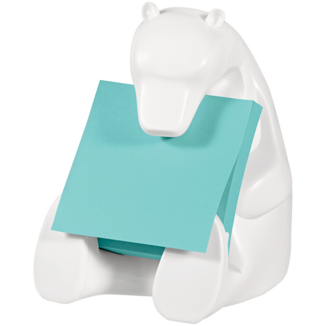 Memoblokdispenser Post-it Z-Notes Beer wit incl 76x76mm notes