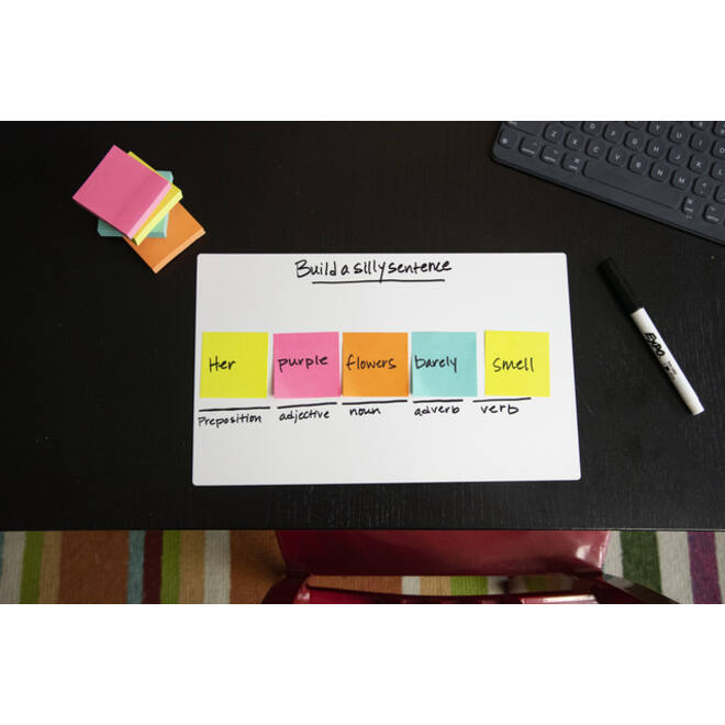 Memoblok Post-it 2028 76x76mm kubus pastel roze