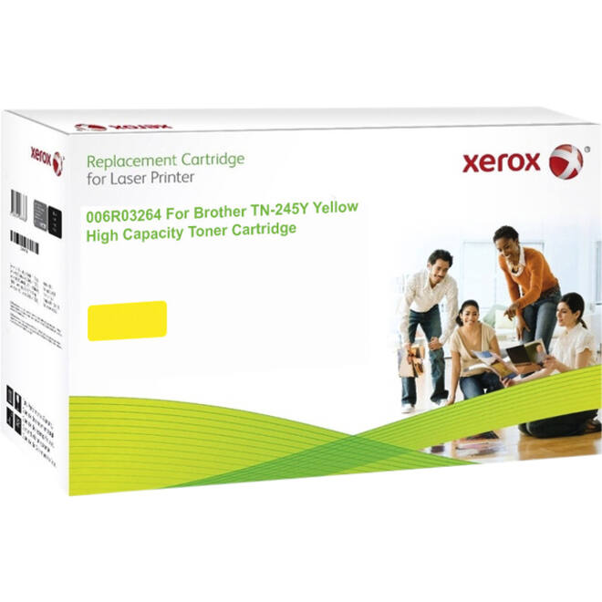 Tonercartridge Xerox alternatief tbv Brother TN- 245 geel