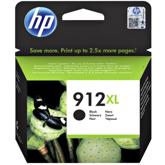 Inktcartridge HP 3YL84AE 912XL zwart