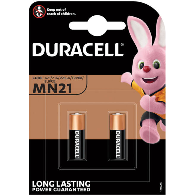 Batterij Duracell 2xMN21 alkaline