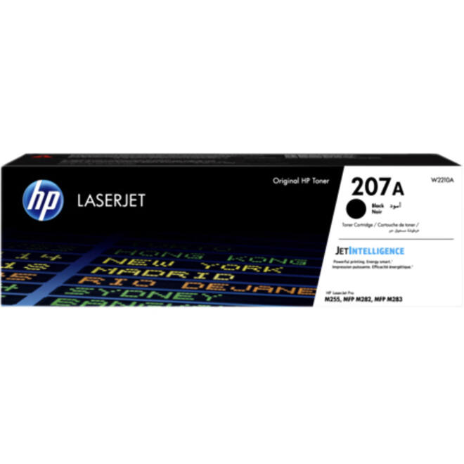 Tonercartridge HP W2210A 207A zwart