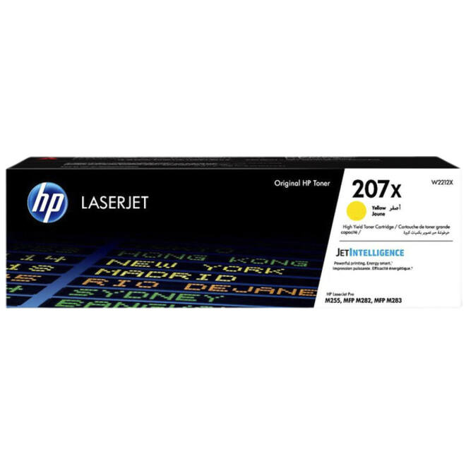 Tonercartridge HP W2212X 207X geel