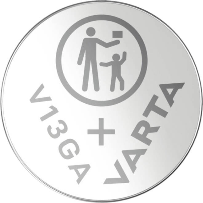 Batterij Varta knoopcel V13GA lithium blister à 1stuk