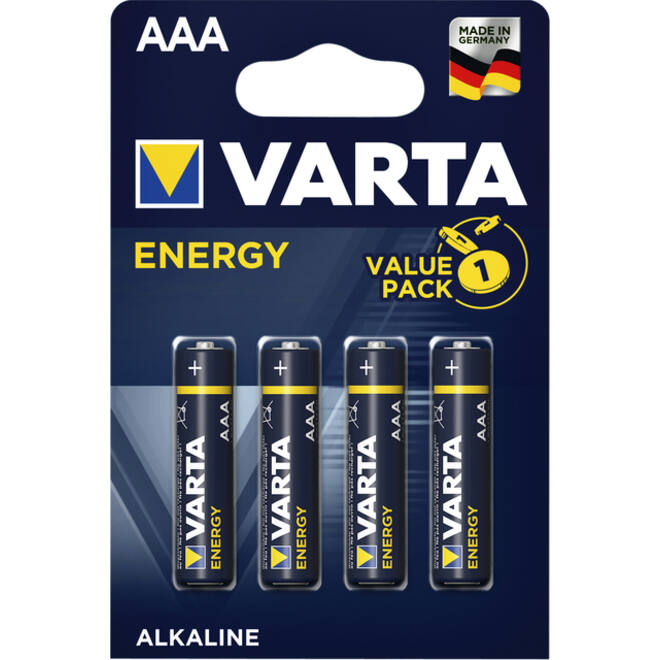 Batterij Varta Energy 4xAAA