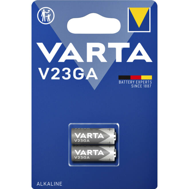 Batterij Varta V23GA alkaline blister à 2stuk