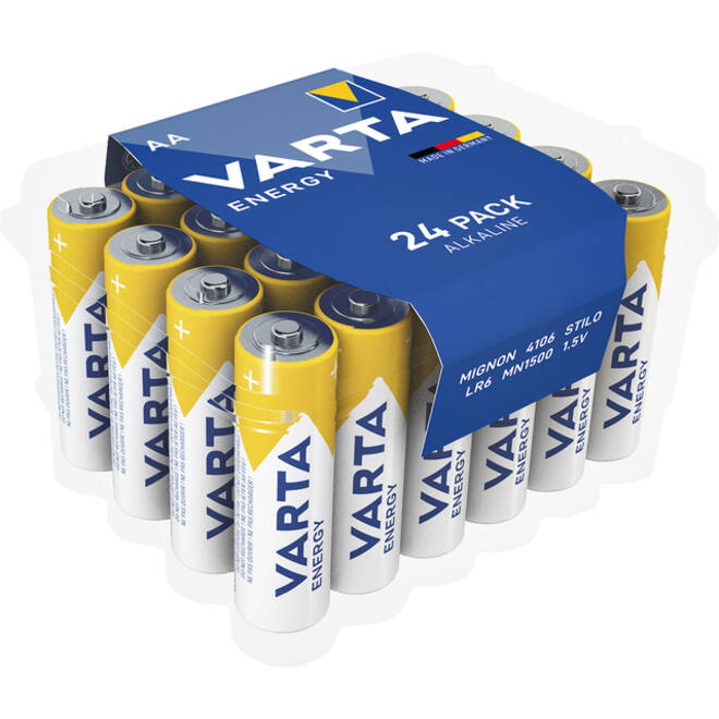 Batterij Varta Energy 24xAA voordeelbox