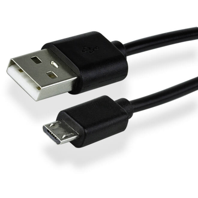 Kabel Green Mouse USB Micro-A 2.0 2 meter zwart