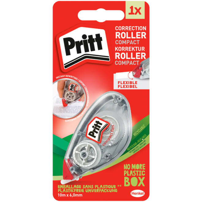 Correctieroller Pritt 6mmx10m compact flex op blister