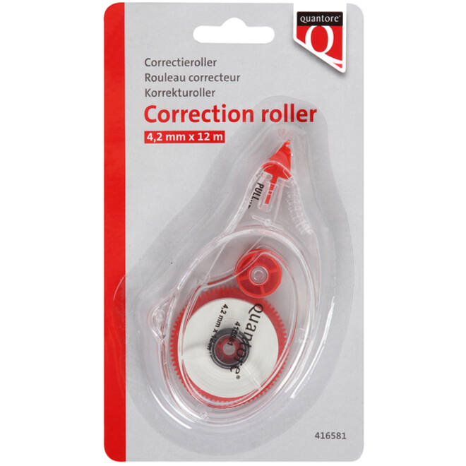 Correctieroller Quantore 4.2mmx12m op blister