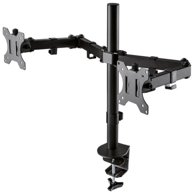Monitorarm Neomounts D550D dual 10-32" zwart
