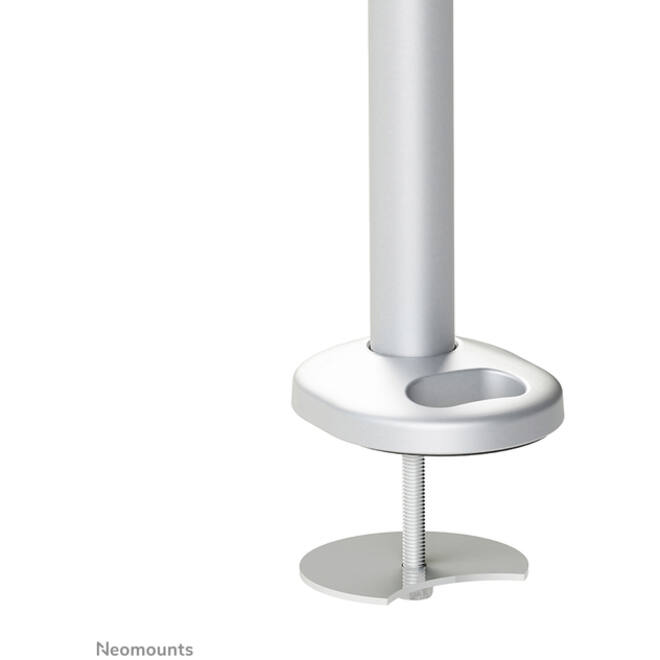 Monitorarm Neomounts D935DG 2x10-27" doorvoer zilvergrijs
