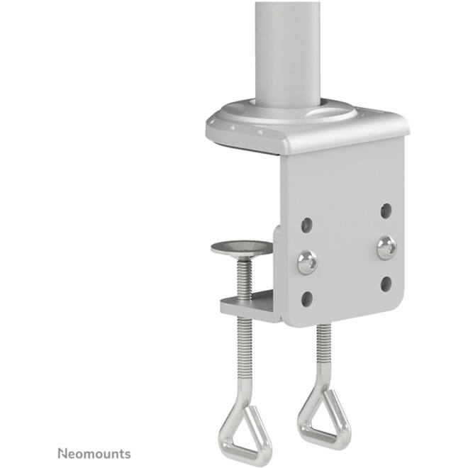 Monitorarm Neomounts D935D 2x10-27" met klem zilvergrijs