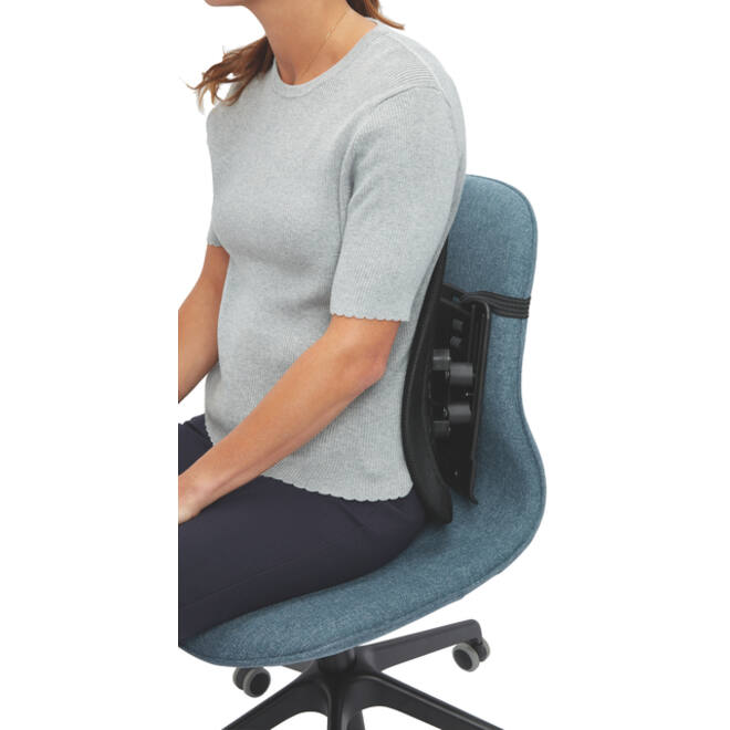 Rugsteun Kensington SmartFit zwart