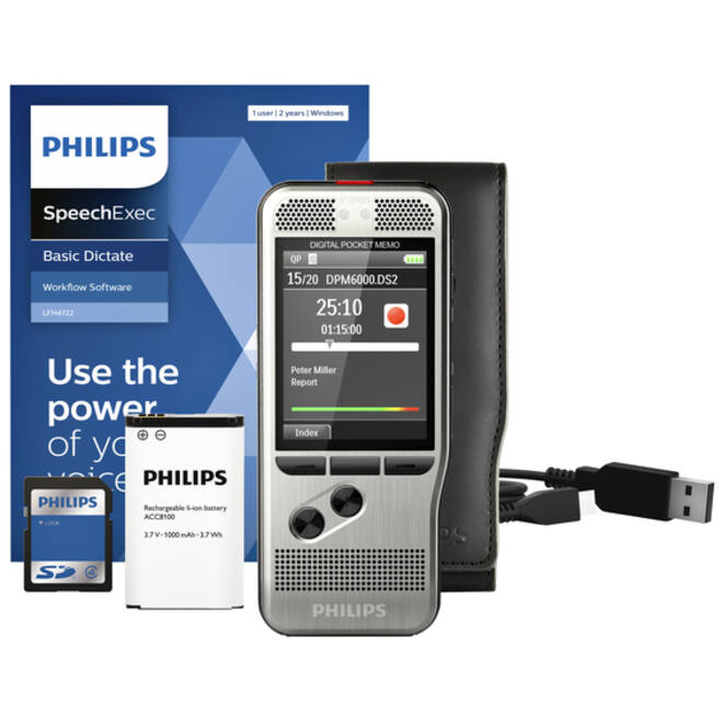 Dicteerapparaat Philips PocketMemo DPM6000
