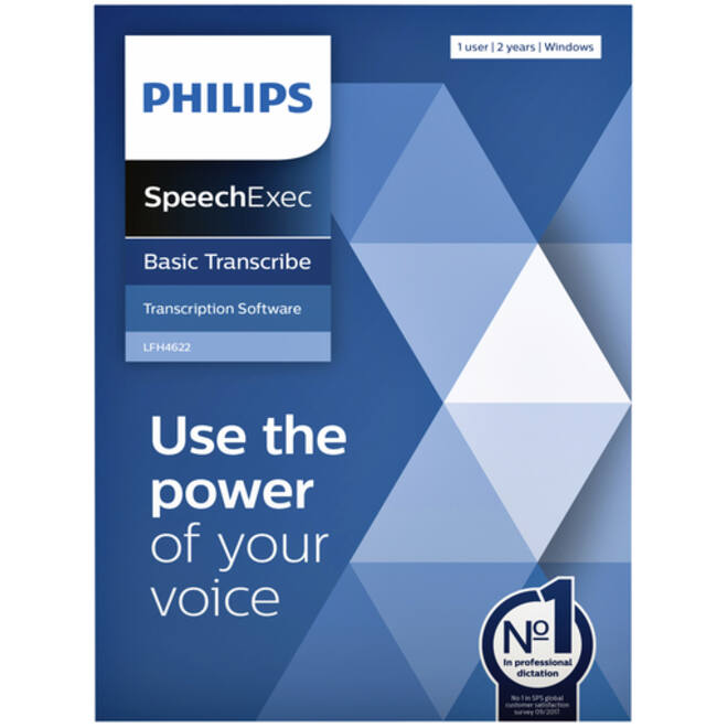 Licentie Philips LFH4622 SpeechExec Basic Transcribe