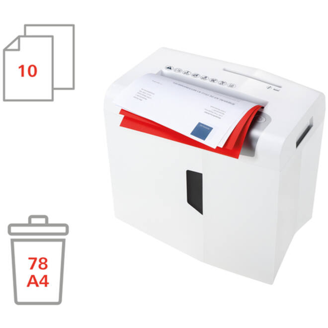 Papiervernietiger HSM Shredstar S10 stroken 6mm
