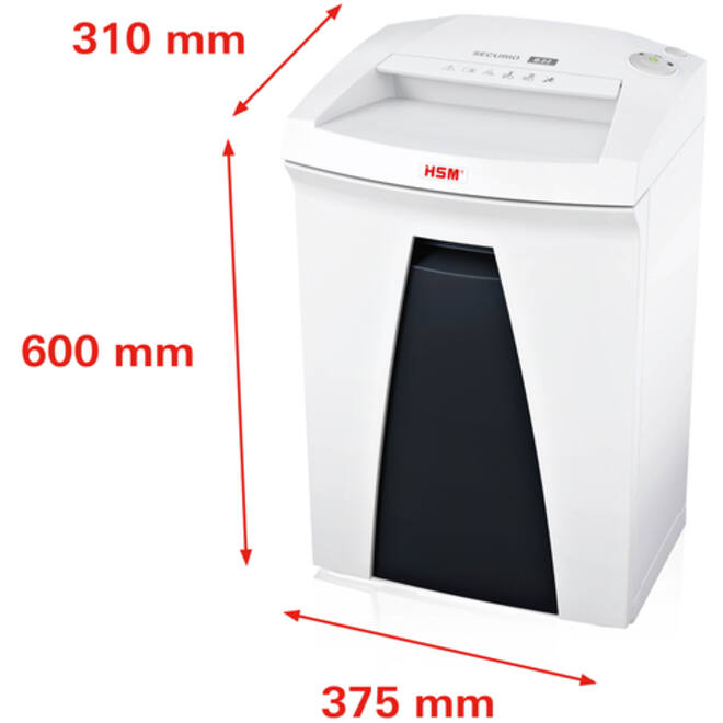 Papiervernietiger HSM Securio B22 stroken 5.8mm