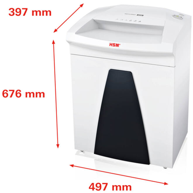 Papiervernietiger HSM Securio B26 stroken 3.9mm