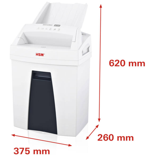 Papiervernietiger HSM Securio AF100 snippers 4x25mm