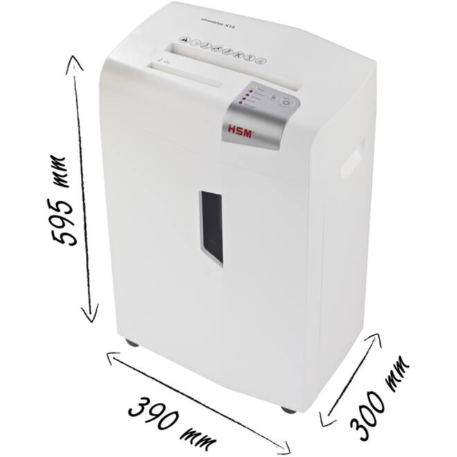 Papiervernietiger HSM Shredstar X15 snippers 4x37mm