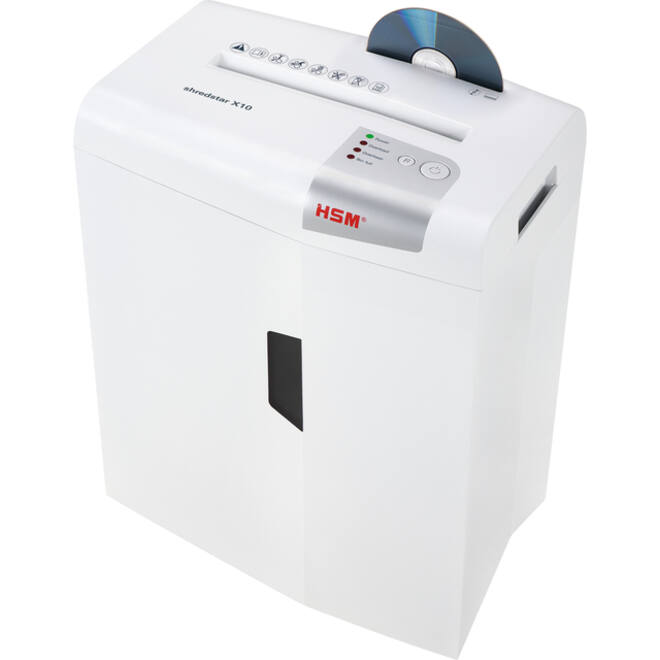 Papiervernietiger HSM Shredstar X10 snippers 4.5x30mm