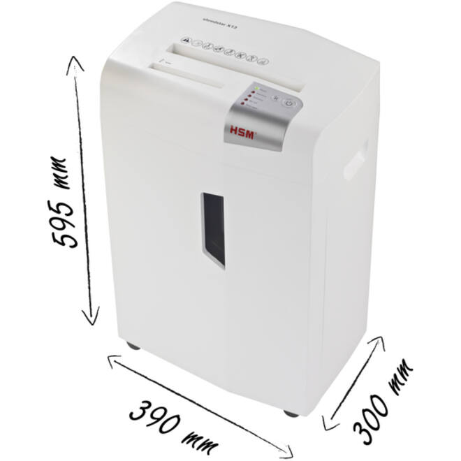 Papiervernietiger HSM Shredstar X13 snippers 4x37mm