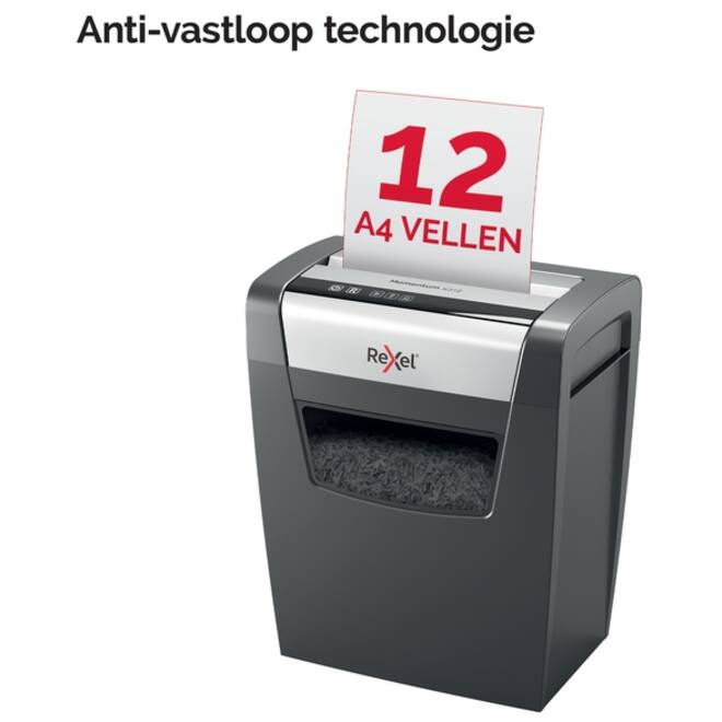 Papiervernietiger Rexel Momentum X312 snippers 5x42mm