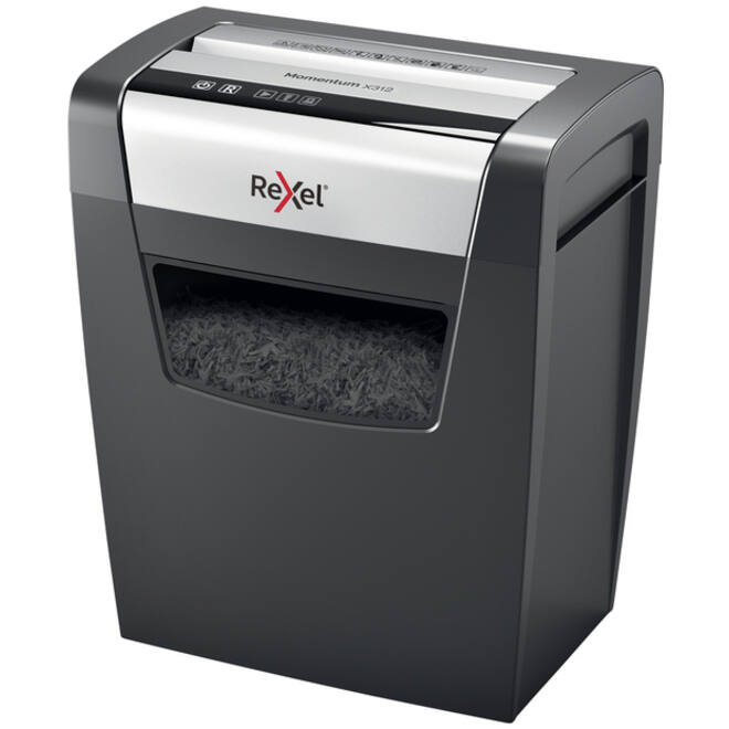 Papiervernietiger Rexel Momentum X312 snippers 5x42mm