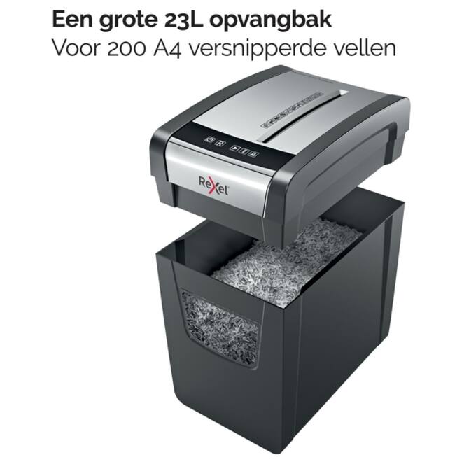 Papiervernietiger Rexel Momentum X312-SL snippers 5x42mm