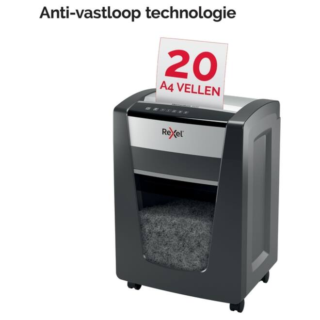 Papiervernietiger Rexel Momentum X420 snippers 4x40mm