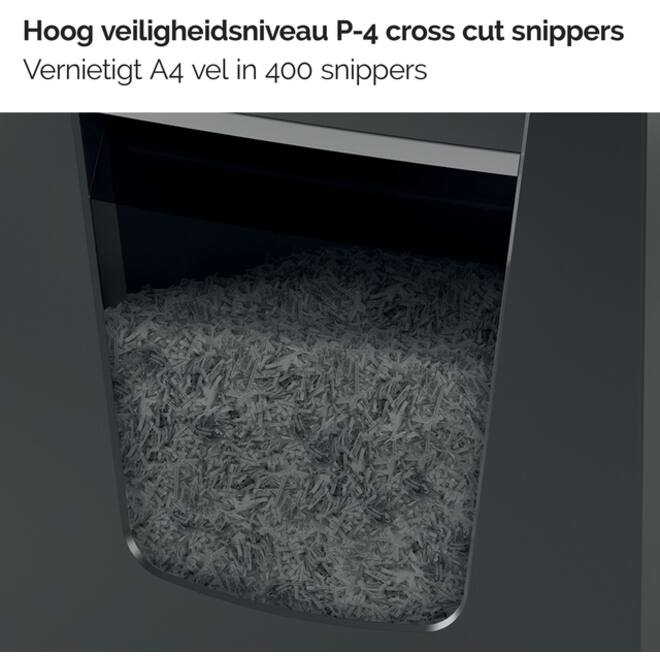 Papiervernietiger Rexel Momentum X420 snippers 4x40mm