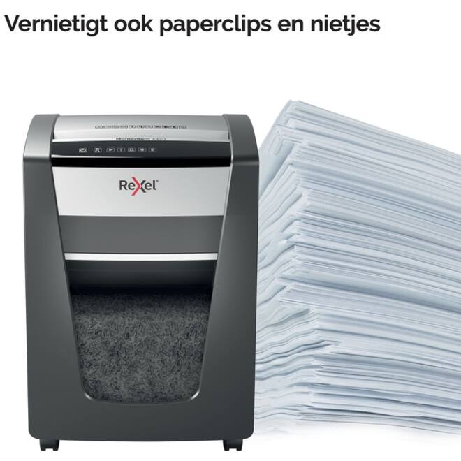 Papiervernietiger Rexel Momentum X420 snippers 4x40mm