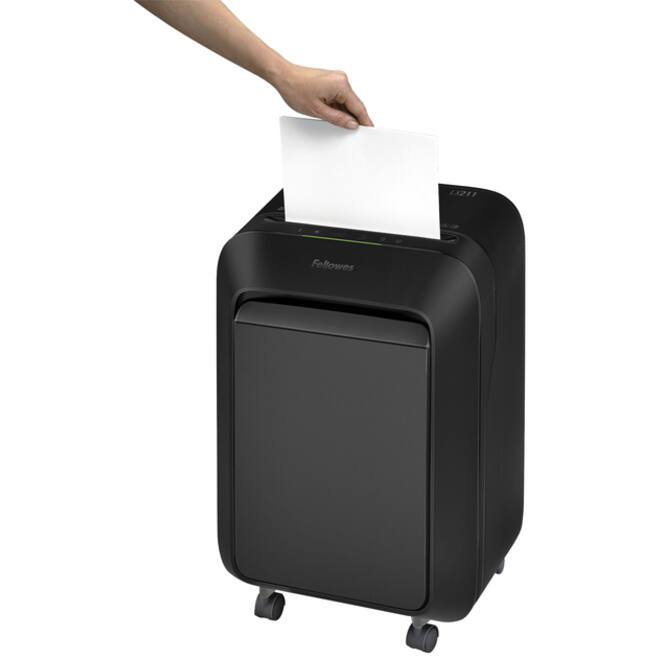 Papiervernietiger Fellowes Powershred LX211 snippers 2x12mm zwart