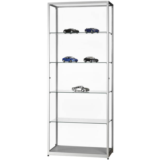 Vitrinekast SDB wms-h800 zilver 800x400x1984mm