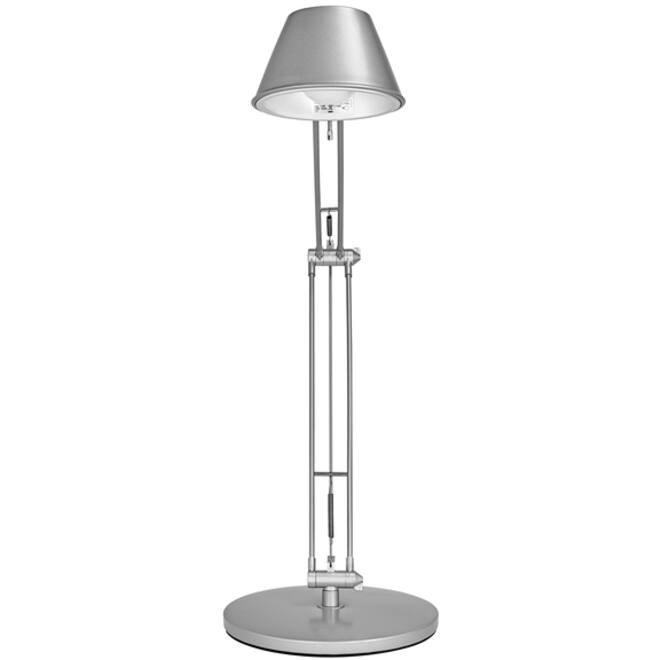 Bureaulamp MAUL Rock LED voet zilvergrijs