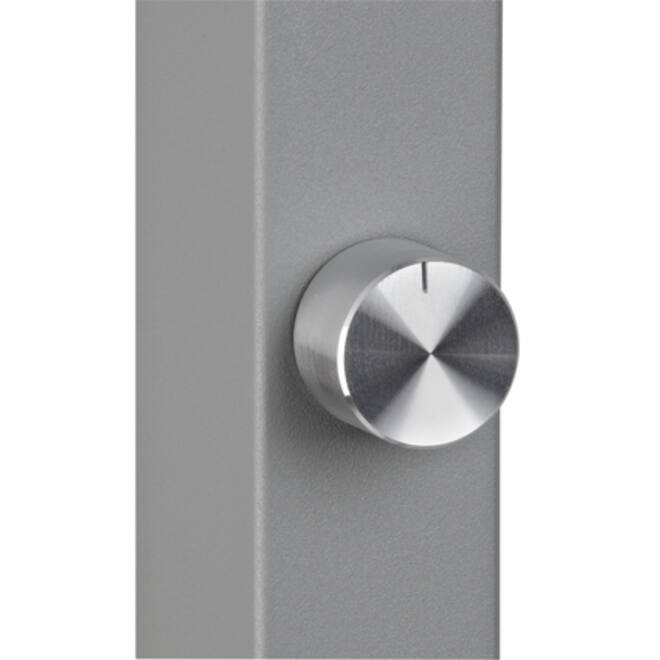 Vloerlamp MAUL Javal LED dimbaar hoog 195cm aluminium